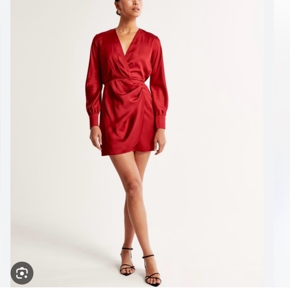 Abercrombie & Fitch Red Mini Dress - Picture 10 of 10